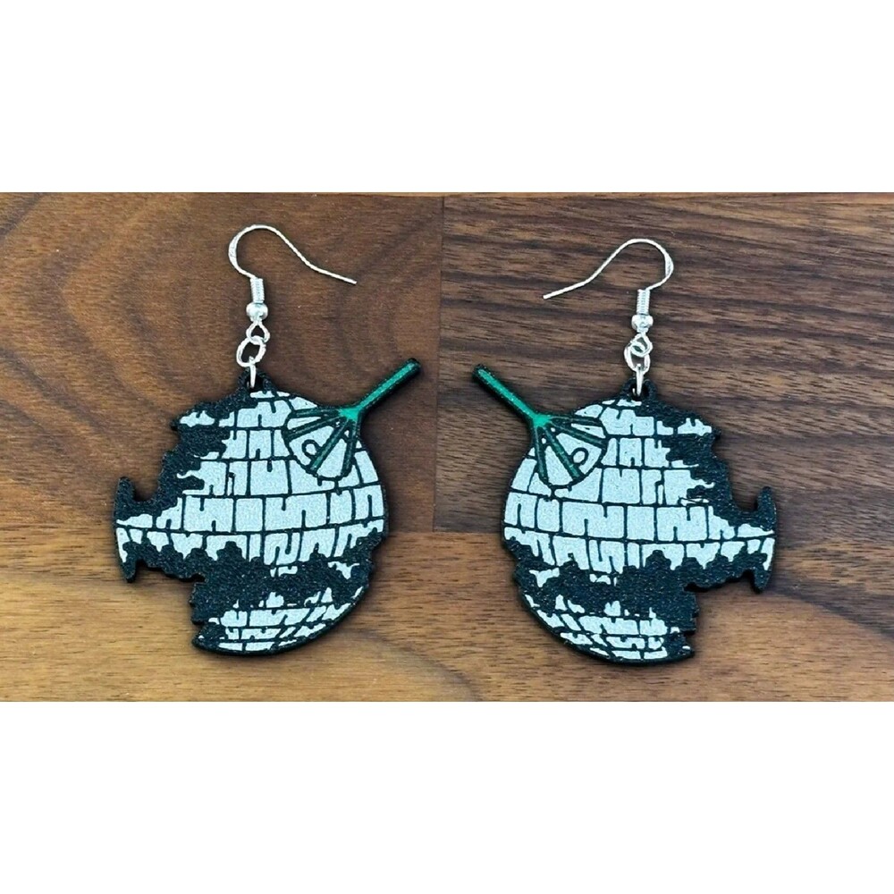 Death Star Earrings star wars